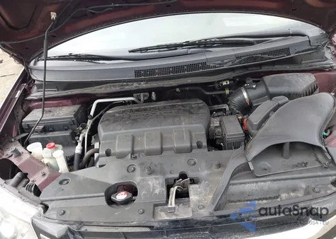 2015 Honda Odyssey Touring/Touring Elite из США, поврежденный, VIN 5FNRL5H95FB055486